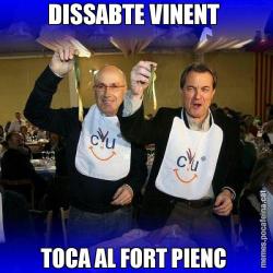 DISSABTE VINENT  TOCA AL FORT PIENC