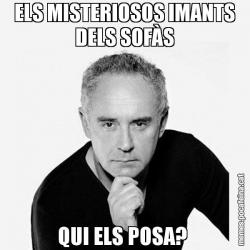 ELS MISTERIOSOS IMANTS DELS SOFÀS QUI ELS POSA?