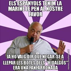 ELS ESPANYOLS TENIM LA MARINE LE PEN AL NOSTRE FAVOR JA HO VAIG DIR QUE NEGAR-SE A LLEPAR LES BOTES DELS "HIDALGOS" ERA UNA FANFARRONADA