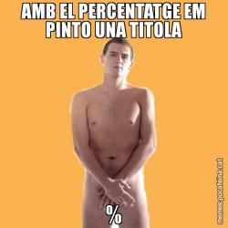 AMB EL PERCENTATGE EM PINTO UNA TITOLA %