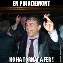 EN PUIGDEMONT HO HA TORNAT A FER !