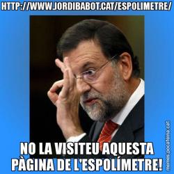 HTTP://WWW.JORDIBABOT.CAT/ESPOLIMETRE/ NO LA VISITEU AQUESTA PÀGINA DE L'ESPOLÍMETRE!