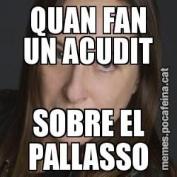 QUAN FAN UN ACUDIT SOBRE EL PALLASSO