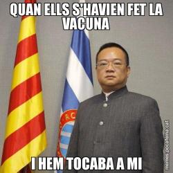QUAN ELLS S'HAVIEN FET LA VACUNA I HEM TOCABA A MI