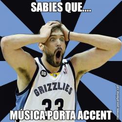 SABIES QUE.... MÚSICA PORTA ACCENT