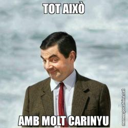 TOT AIXÒ AMB MOLT CARINYU