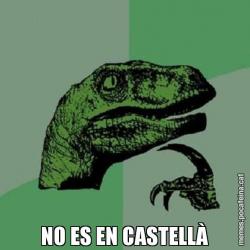 NO ES EN CASTELLÀ