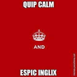 QUIP CALM ESPIC INGLIX