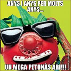 ANYS I ANYS PER MOLTS ANYS... UN MEGA PETONÀS ARI!!!