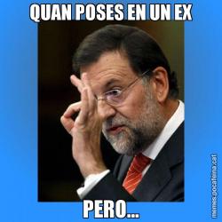 QUAN POSES EN UN EX PERO...