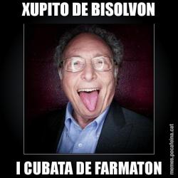 XUPITO DE BISOLVON I CUBATA DE FARMATON