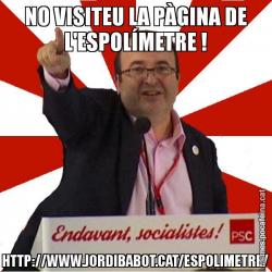 NO VISITEU LA PÀGINA DE L'ESPOLÍMETRE ! HTTP://WWW.JORDIBABOT.CAT/ESPOLIMETRE/