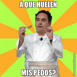 A QUE HUELEN MIS PEDOS?