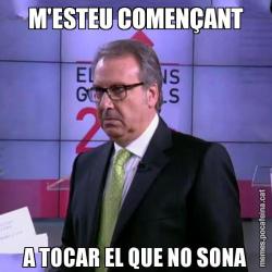 M'ESTEU COMENÇANT A TOCAR EL QUE NO SONA