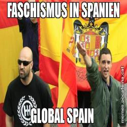 FASCHISMUS IN SPANIEN GLOBAL SPAIN