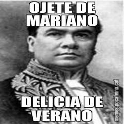 OJETE DE MARIANO DELICIA DE VERANO