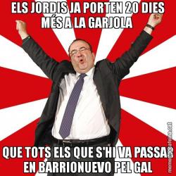 ELS JORDIS JA PORTEN 20 DIES MÉS A LA GARJOLA  QUE TOTS ELS QUE S'HI VA PASSAR EN BARRIONUEVO PEL GAL