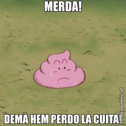 MERDA! DEMÀ HEM PERDO LA CUITA!