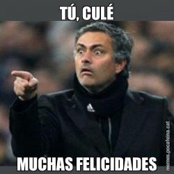 TÚ, CULÉ MUCHAS FELICIDADES