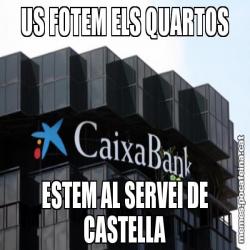 US FOTEM ELS QUARTOS ESTEM AL SERVEI DE CASTELLA