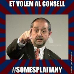 ET VOLEM AL CONSELL #SOMESPLAI1ANY