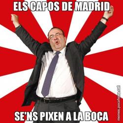 ELS CAPOS DE MADRID SE'NS PIXEN A LA BOCA