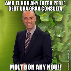 AMB EL NOU ANY ENTRA PER L' OEST UNA GRAN CONSULTA MOLT BON ANY NOU!!