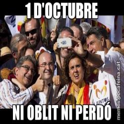 1 D'OCTUBRE NI OBLIT NI PERDÓ