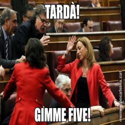 TARDÀ! GIMME FIVE!