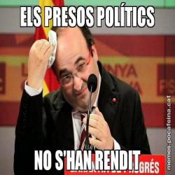 ELS PRESOS POLÍTICS NO S'HAN RENDIT