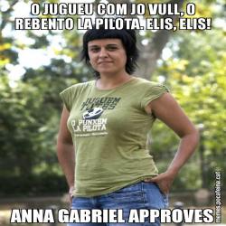 O JUGUEU COM JO VULL, O REBENTO LA PILOTA. ELIS, ELIS!