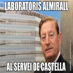 LABORATORIS ALMIRALL AL SERVEI DE CASTELLA