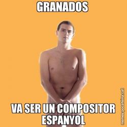 GRANADOS  VA SER UN COMPOSITOR ESPANYOL