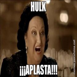 HULK ¡¡¡APLASTA!!!
