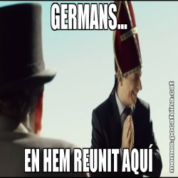 GERMANS... EN HEM REUNIT AQUÍ