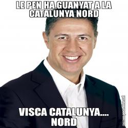 LE PEN HA GUANYAT A LA CATALUNYA NORD VISCA CATALUNYA.... NORD