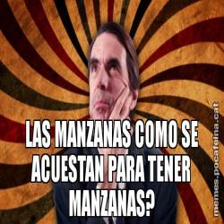 LAS MANZANAS COMO SE ACUESTAN PARA TENER MANZANAS?