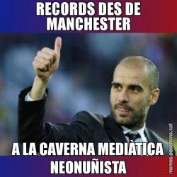 RECORDS DES DE MANCHESTER A LA CAVERNA MEDIÀTICA NEONUÑISTA