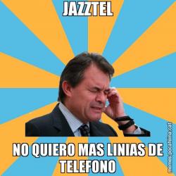 JAZZTEL NO QUIERO MAS LINIAS DE TELEFONO
