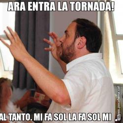ARA ENTRA LA TORNADA! AL TANTO. MI FA SOL LA FA SOL MI  ♫
