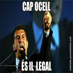 CAP OCELL ÉS IL·LEGAL