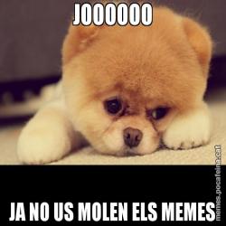 JOOOOOO JA NO US MOLEN ELS MEMES