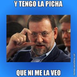 Y TENGO LA PICHA QUE NI ME LA VEO