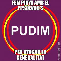 FEM PINYA AMB EL PPSOEVOC'S PER ATACAR LA GENERALITAT