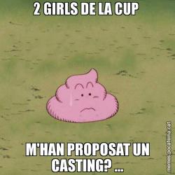 2 GIRLS DE LA CUP  M'HAN PROPOSAT UN CASTING? ...