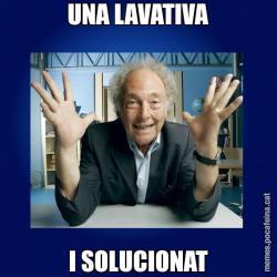 UNA LAVATIVA I SOLUCIONAT