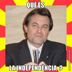 QUÈ ÉS  LA INDEPENDÈNCIA  ?