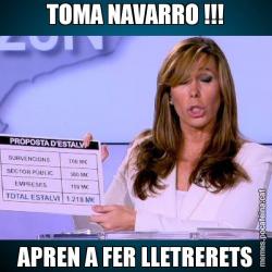 TOMA NAVARRO !!! APREN A FER LLETRERETS