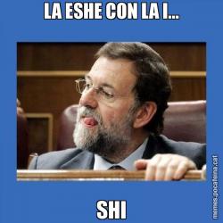 LA ESHE CON LA I... SHI