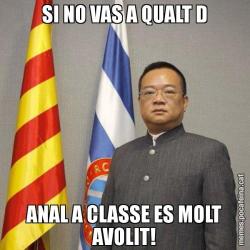 SI NO VAS A QUALT D ANAL A CLASSE ES MOLT AVOLIT!